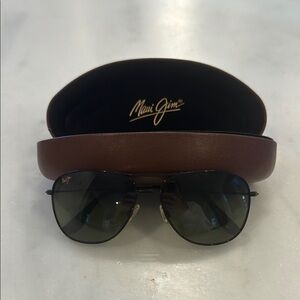 Maui Jim Black Cliff House Sunglasses